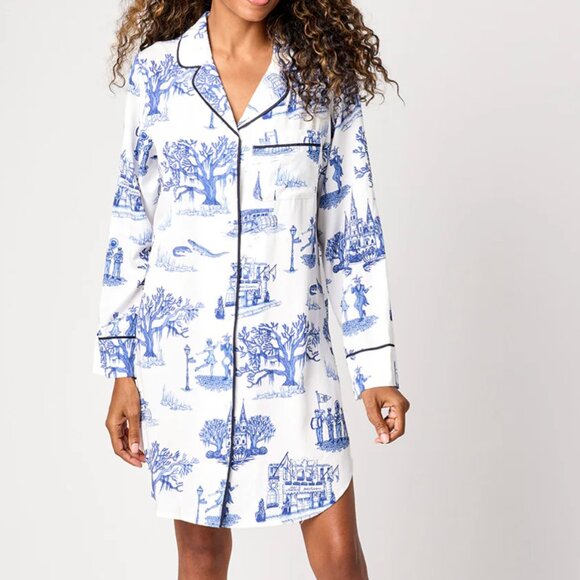Katie Kime Other - New Orleans Toile Sleep Shirt